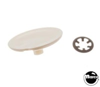 Target Face Rear Stud 1-1/8 inch - WHITE