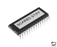 SCARED STIFF (Bally) U22 Security chip