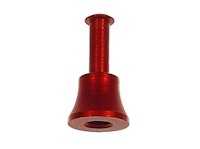 Mini post - metal red for T rubber