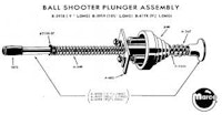 Ball Shooter Rod - Gottlieb&reg; 9 inch