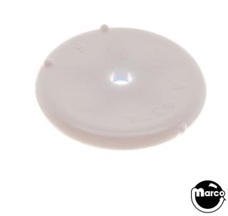 Target face 1 inch round white with blue star