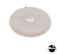 Target face 1 inch round white with blue star