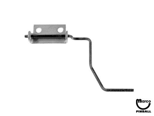 Shuffle rollover assembly left gutter