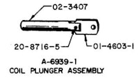 Plunger & link Williams 1969-79