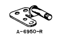 Ball eject pivot bracket right