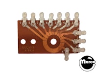 Contact plate - Gottlieb AS relay A-8934
