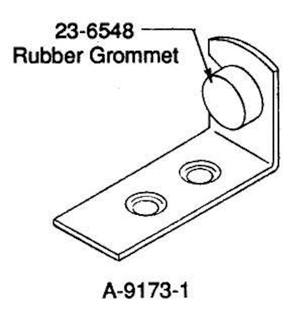 Playfield hold down assy