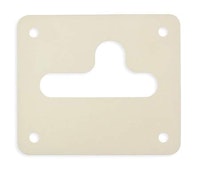 Eject hole cover Gottlieb WHITE