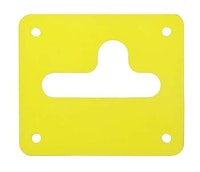 Eject hole cover Gottlieb YELLOW
