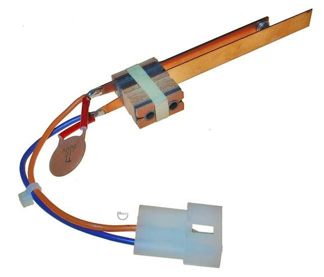Switch and capacitor assy.