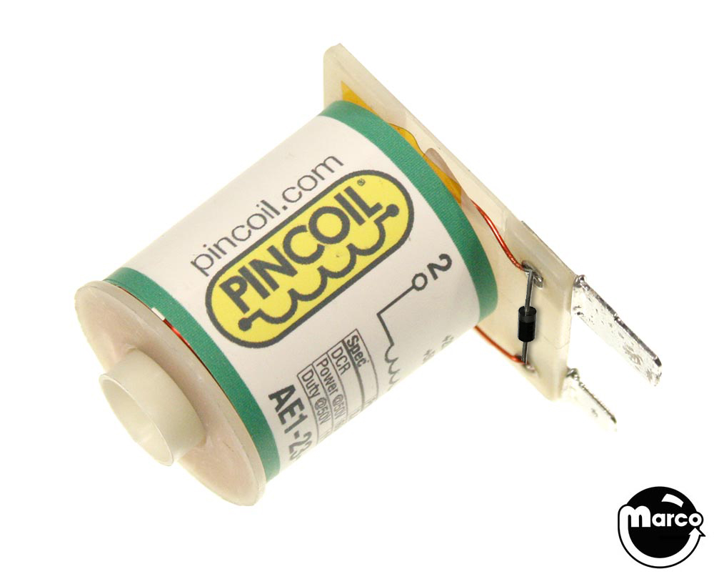Coil - solenoid quick connect polarized