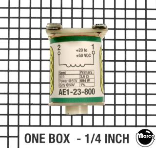 Coil - solenoid quick connect polarized