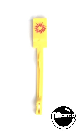 Drop target - yellow with red stamp