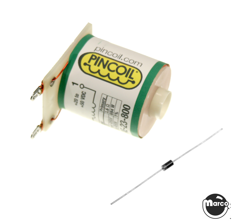 Coil - solenoid with diode CLL-008