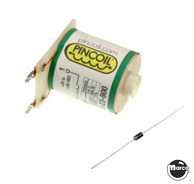 Coil - solenoid with diode CLL-008