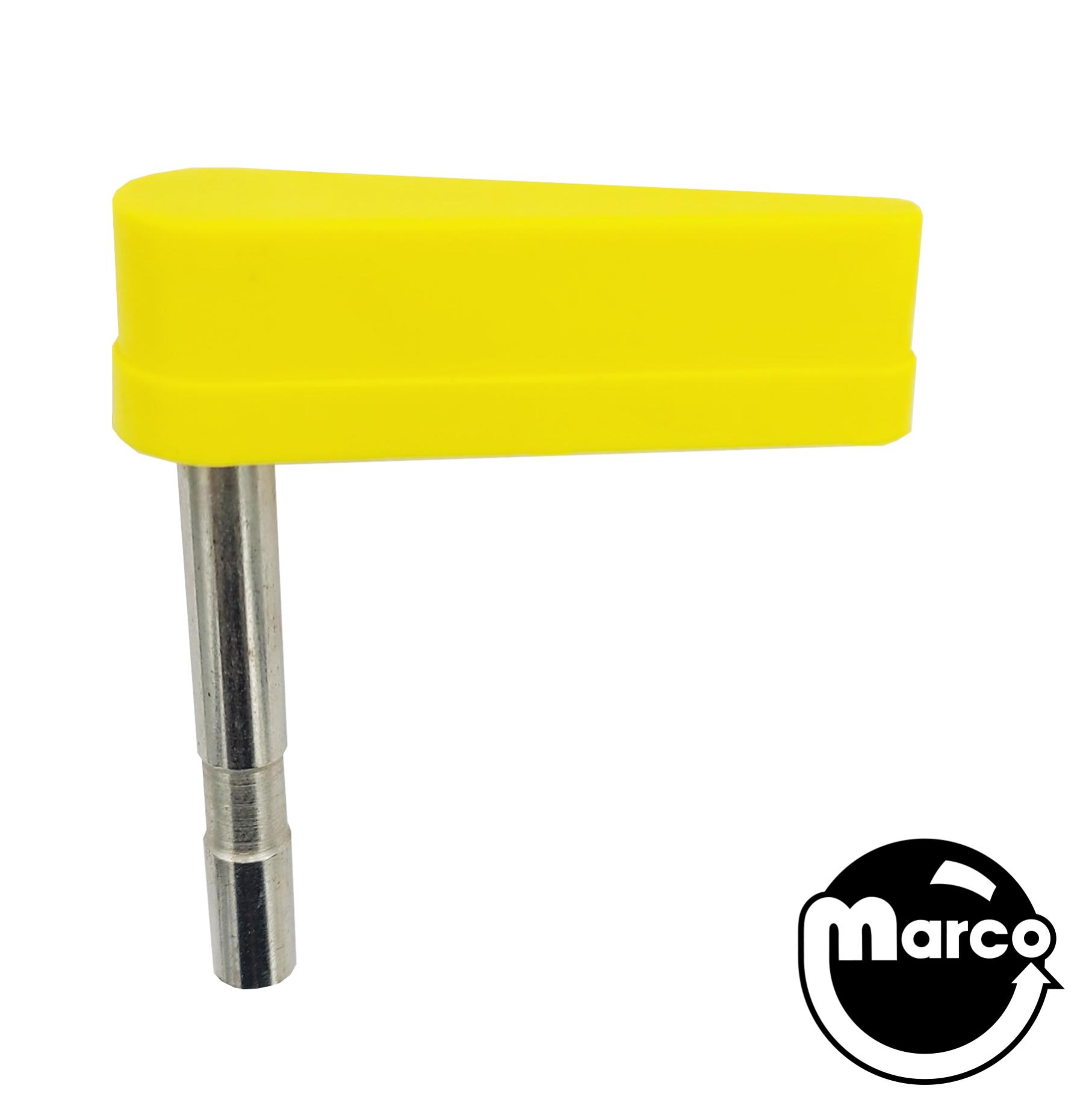 Flipper & shaft Alvin G yellow