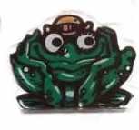 PARTY ANIMAL (Bally) Plastic frog