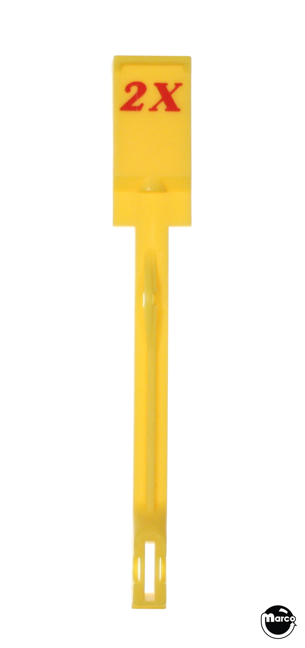Drop target - yellow 2X stamp Midway