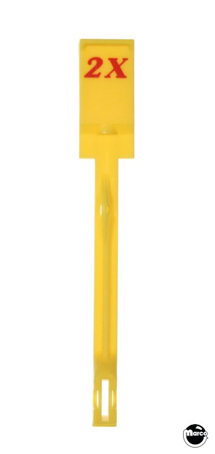 Drop target - yellow 2X stamp Midway