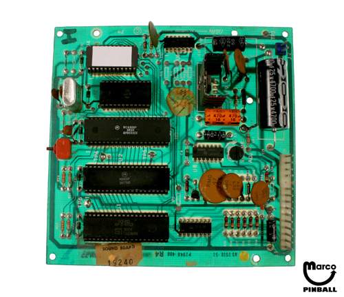 AS-2518-51 - Bally sound board refurb - Marco Specialties Pinball