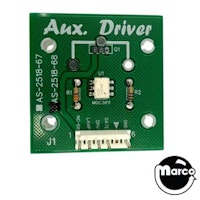 Aux driver GI flasher board A17 assembly