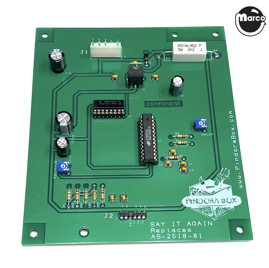 Say It Again Reverb Board assembly