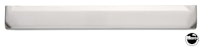 Blemished Lockbar - Bally front molding early A365-00079-00