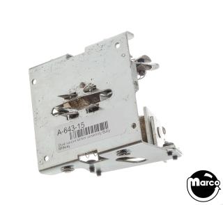 ASE-3054-1 - Dual saucer kicker assembly Bally Midway