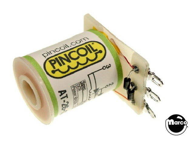 Coil - solenoid Bally 3 terminal 01-1656