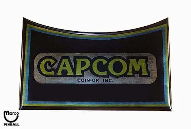 PINBALL MAGIC (Capcom) Center Apron Decal