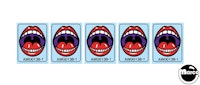 PINBALL MAGIC (Capcom) Decal drop targets