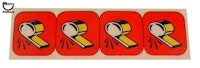 FLIPPER FOOTBALL (Capcom) Decal whistle
