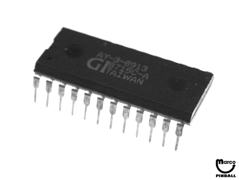 aico AY-3-8913 - IC - 24 pin DIP sound generator XO-646 - Marco