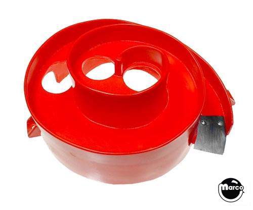PINBOT (Williams) Vortex corkscrew ramp red