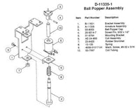 Popper bracket