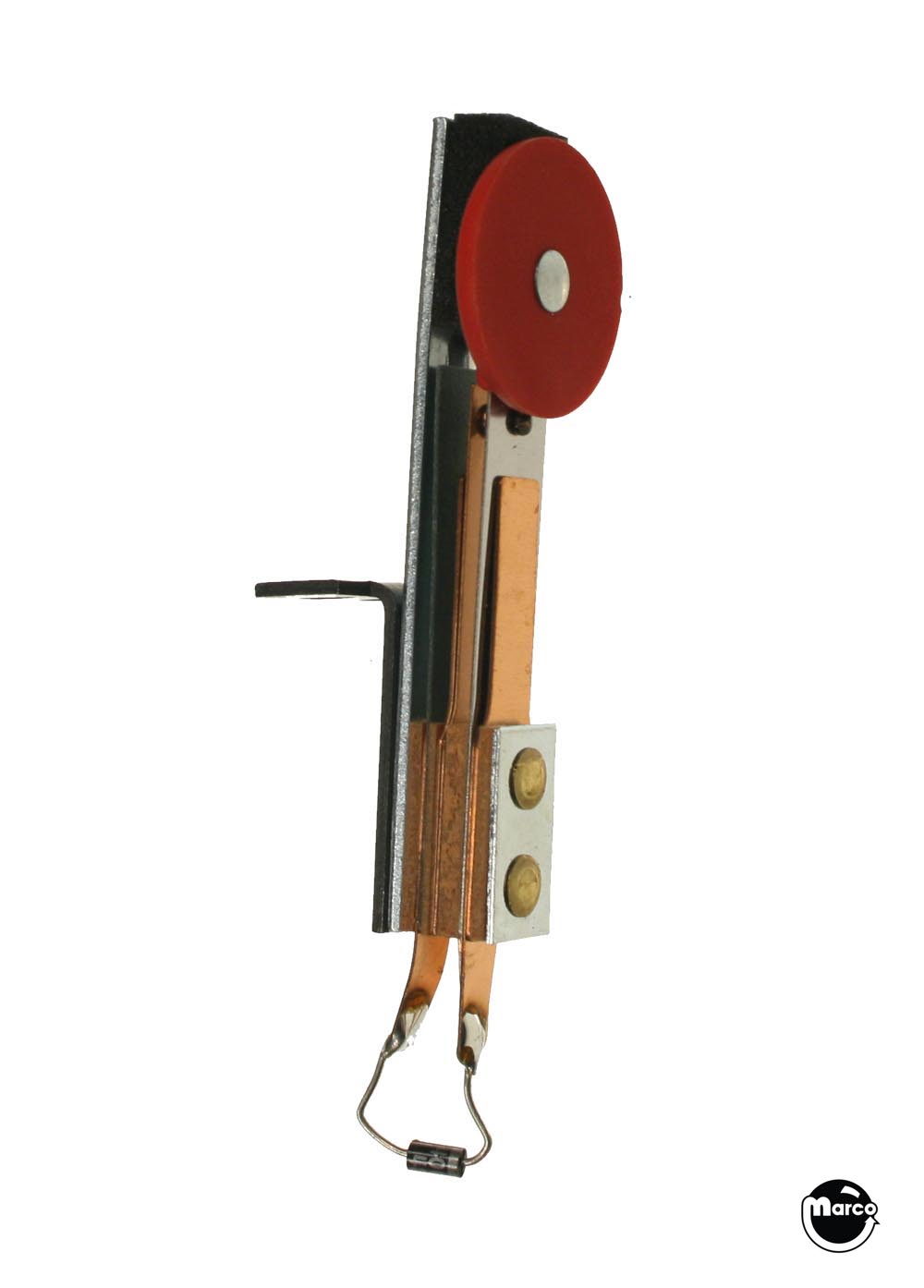 Target switch - round red rear bracket