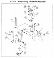 GETAWAY (Williams) Ramp lift mech