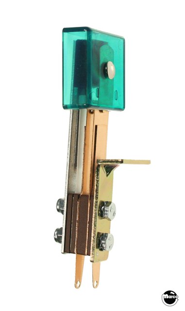 Target switch assembly 3D square green trans front