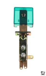 Target switch assembly 3D square green trans front