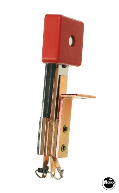 Target switch assembly 3D square red front