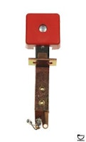 Target switch - 3D square red