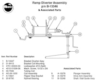 Diverter bracket Williams