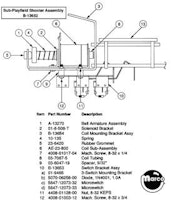 Sub-playfield shooter assembly Williams