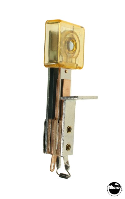 Target switch assembly 3D square yellow trans front