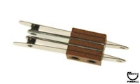 Leaf switch assembly Gottlieb dual