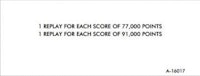 ABRA CA DABRA (Gottlieb) Score cards
