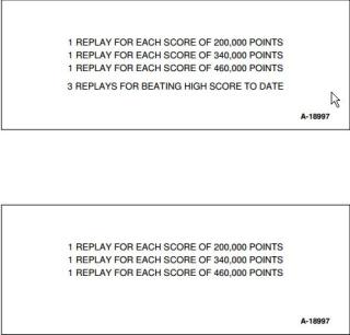 CHARLIES ANGELS (Gottlieb) Score Card
