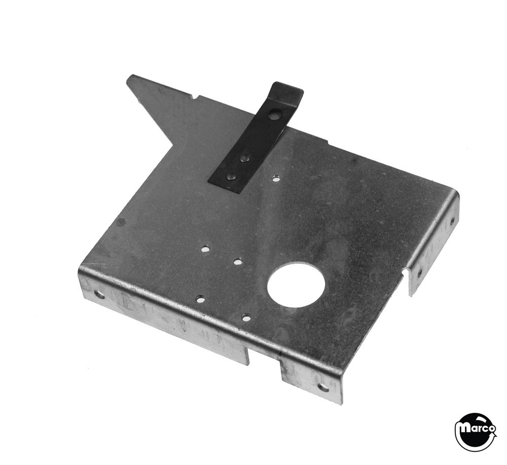 Coin door rejector channel assembly