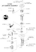 Jet bumper assembly Williams