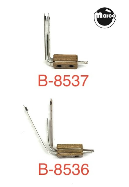 Leaf switch assembly Gottlieb right angle N.C.